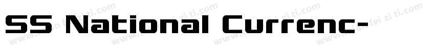 SS National Currenc字体转换